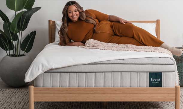Leesa Plus Hybrid mattress - Mattress for Big and Tall Individuals